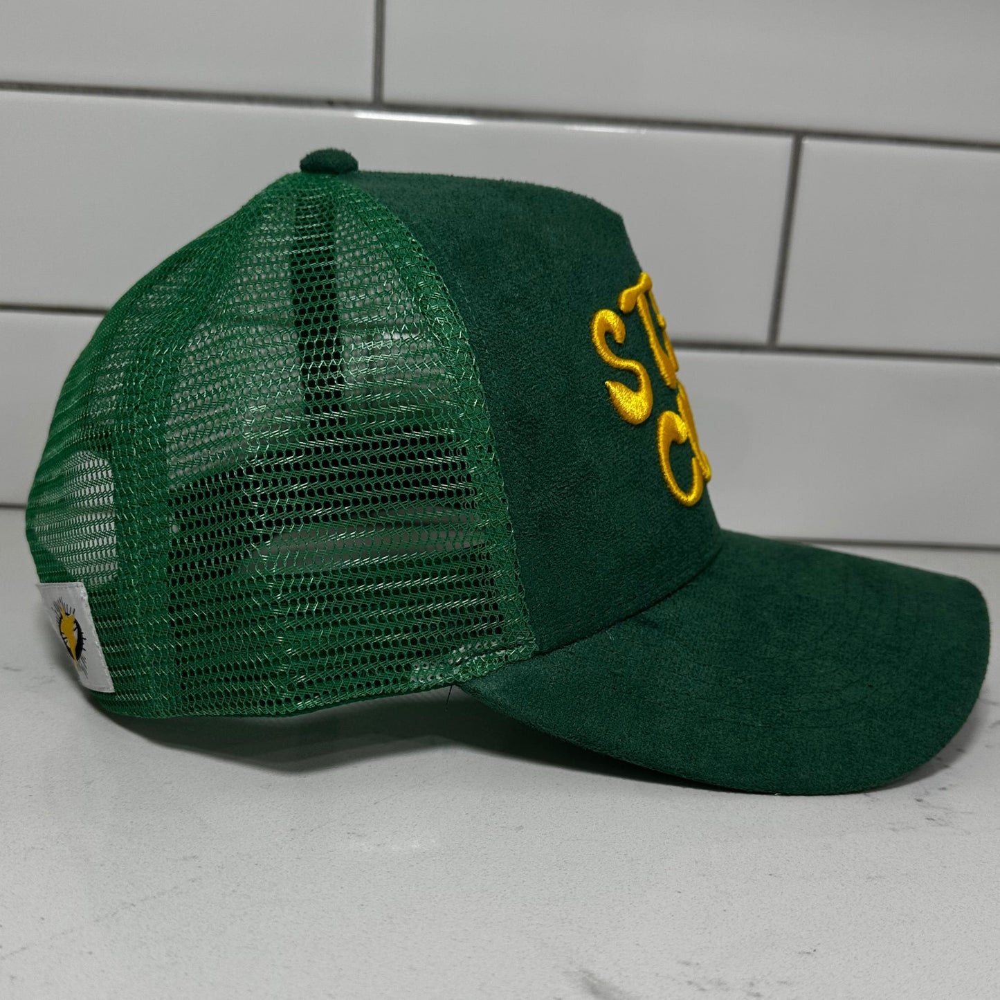 STAR CLUB TRUCKER HAT "GREEN/YELLOW"