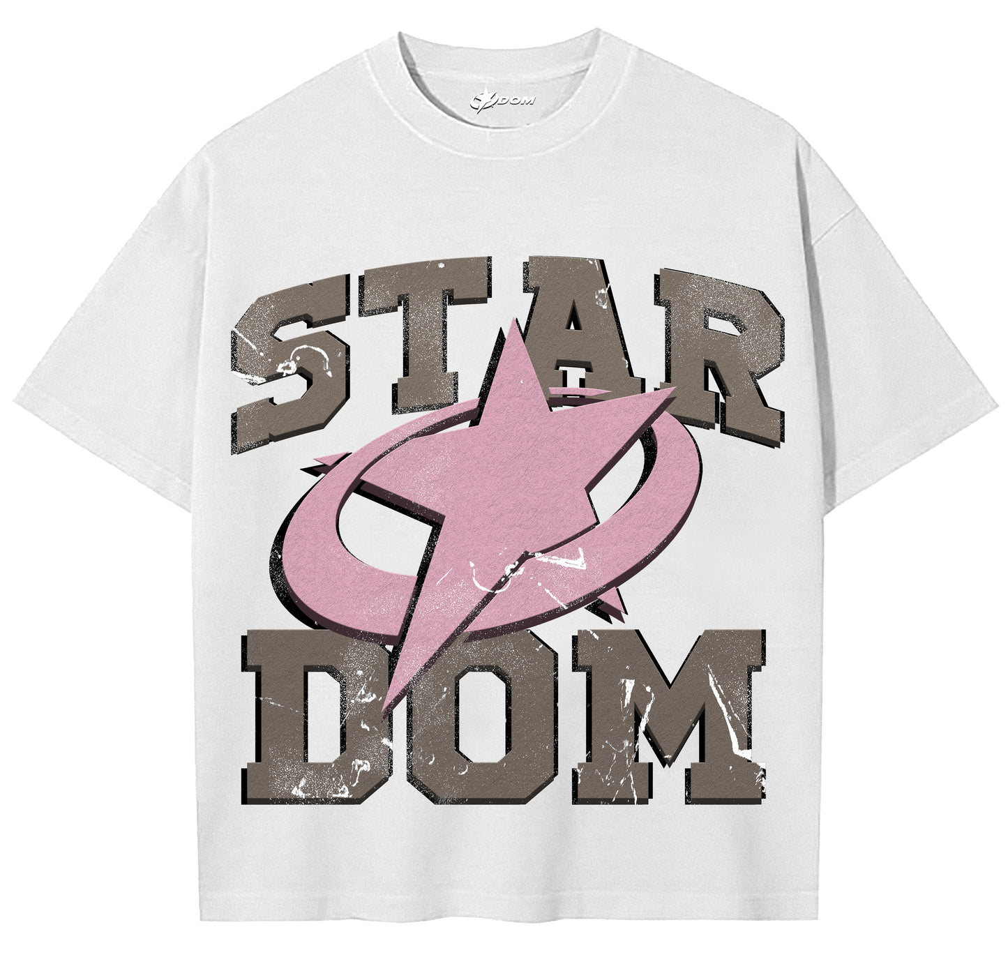 STARDOM TEE "Pink/Brown"