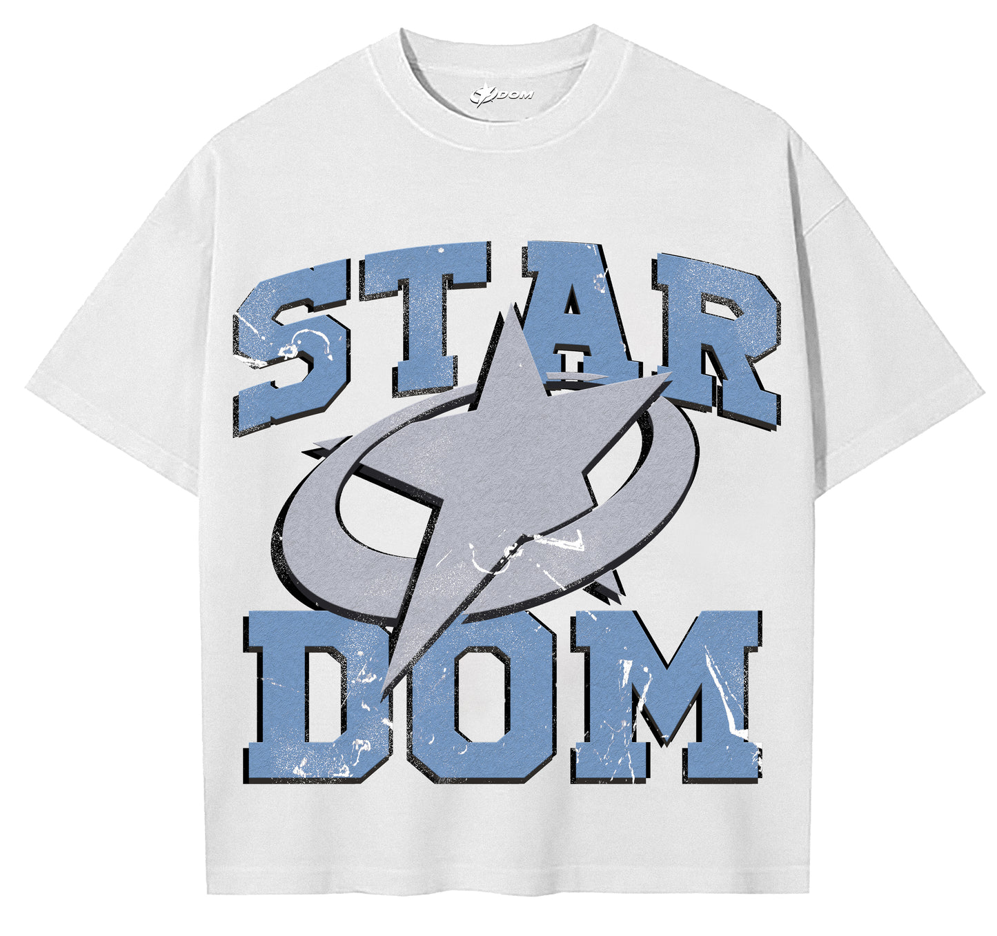 STARDOM TEE "Blue/Grey"