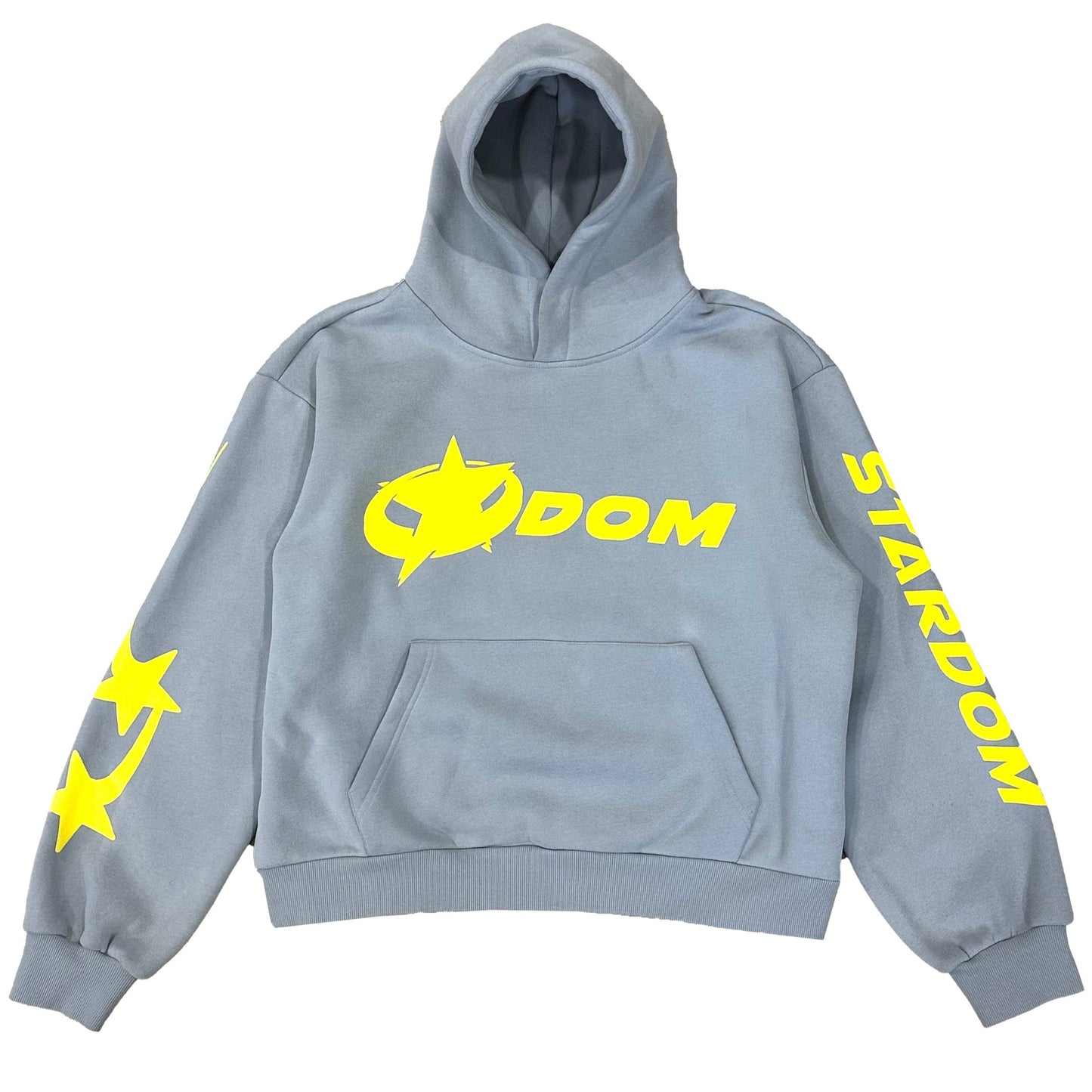 STARDOM HOODIE "GREY/YELLOW"