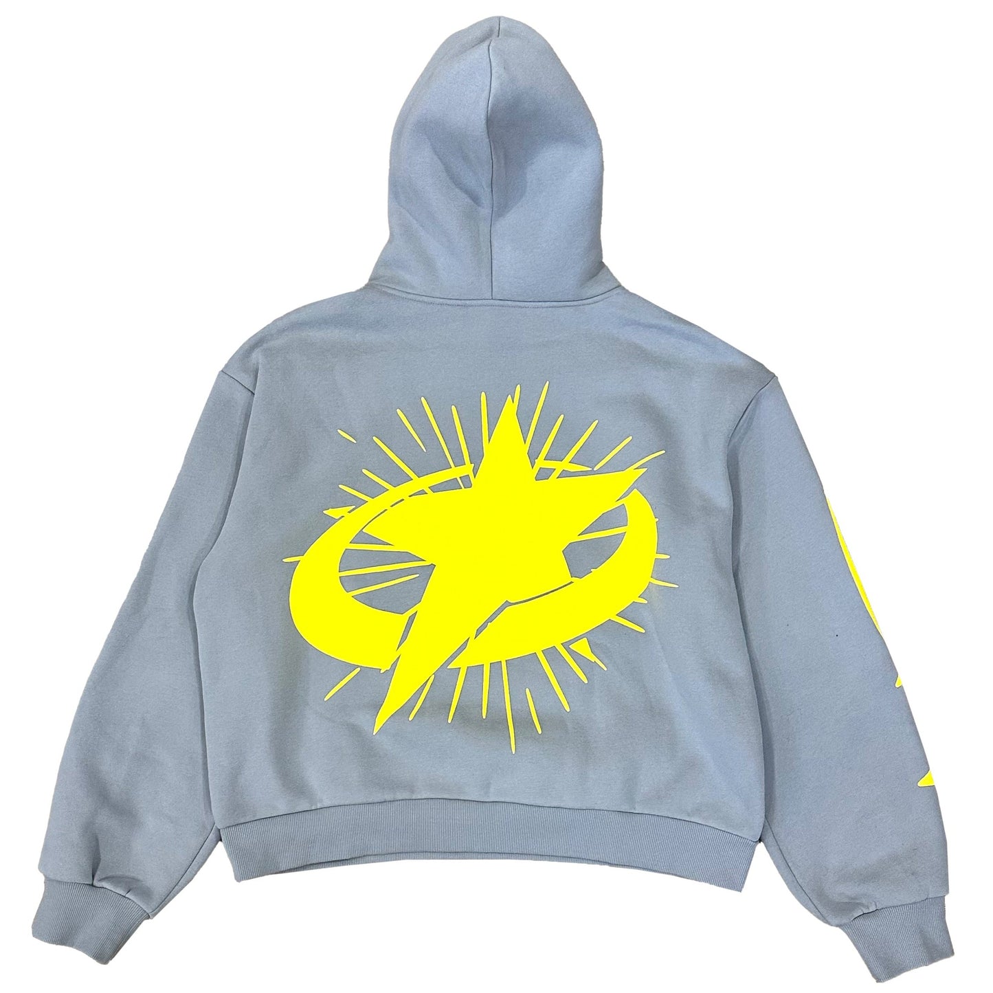 STARDOM HOODIE "GREY/YELLOW"