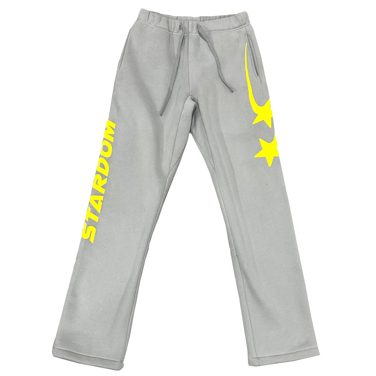 STARDOM SWEATPANTS "GREY/YELLOW"